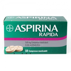 ASPIRINA RAPIDA*10CPRMAST500MG - Parafarmacia Mostacciano