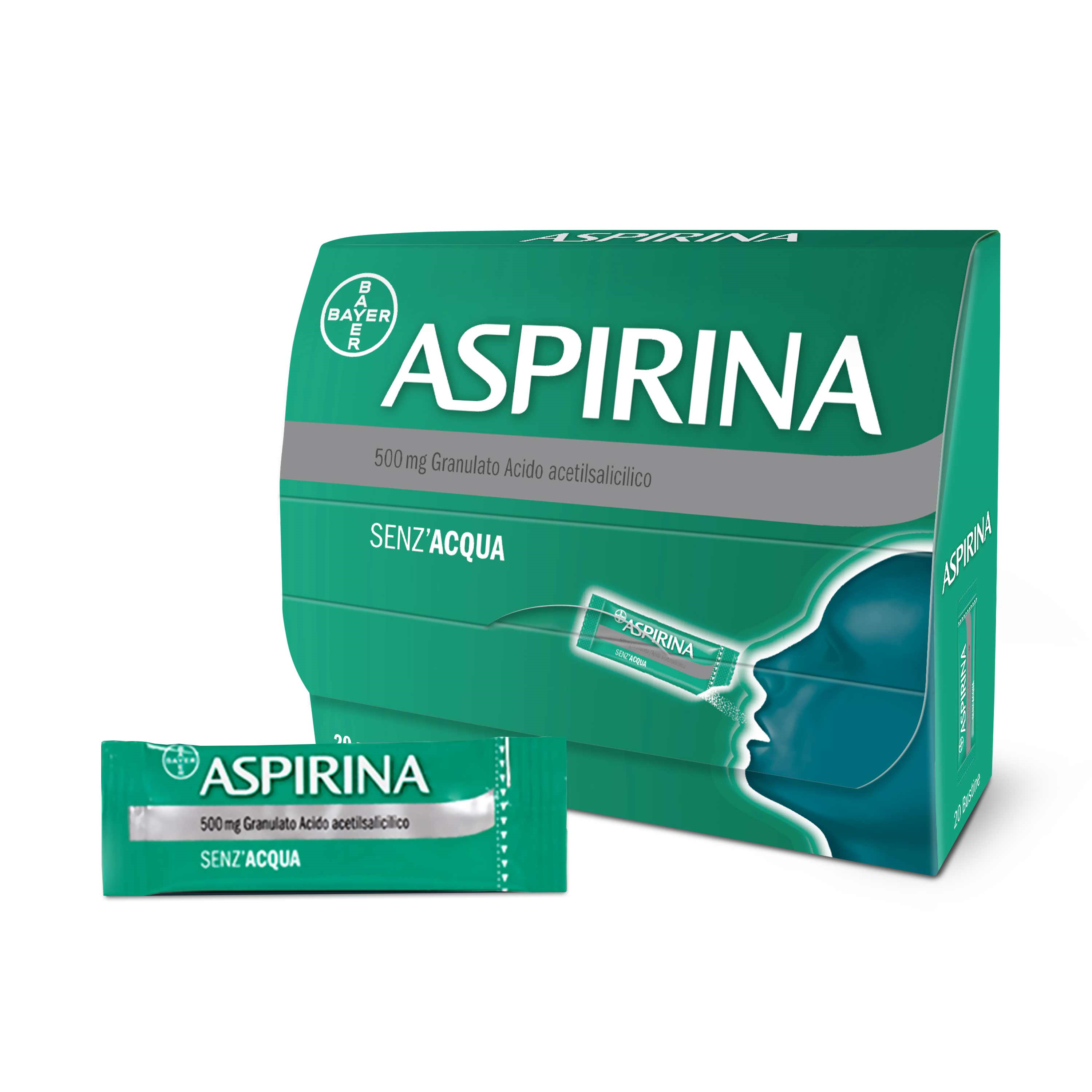ASPIRINA*OS GRAT 20BUST 500MG - Parafarmacia Mostacciano