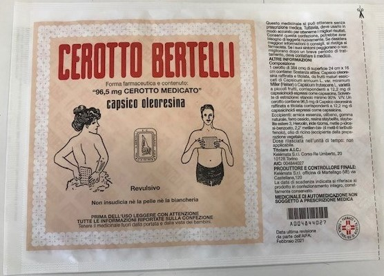CEROTTO BERTELLI*GRANDECM16X24 - Parafarmacia Mostacciano