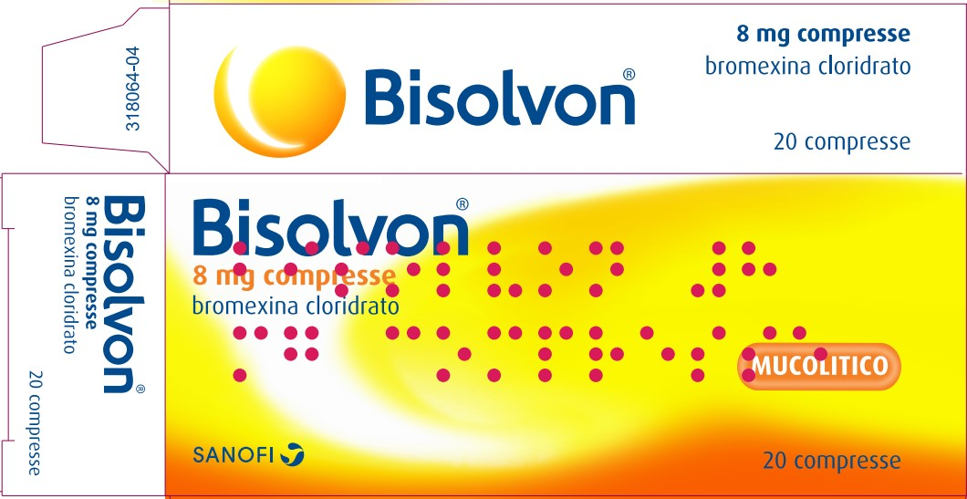 BISOLVON*20CPR 8MG - Parafarmacia Mostacciano
