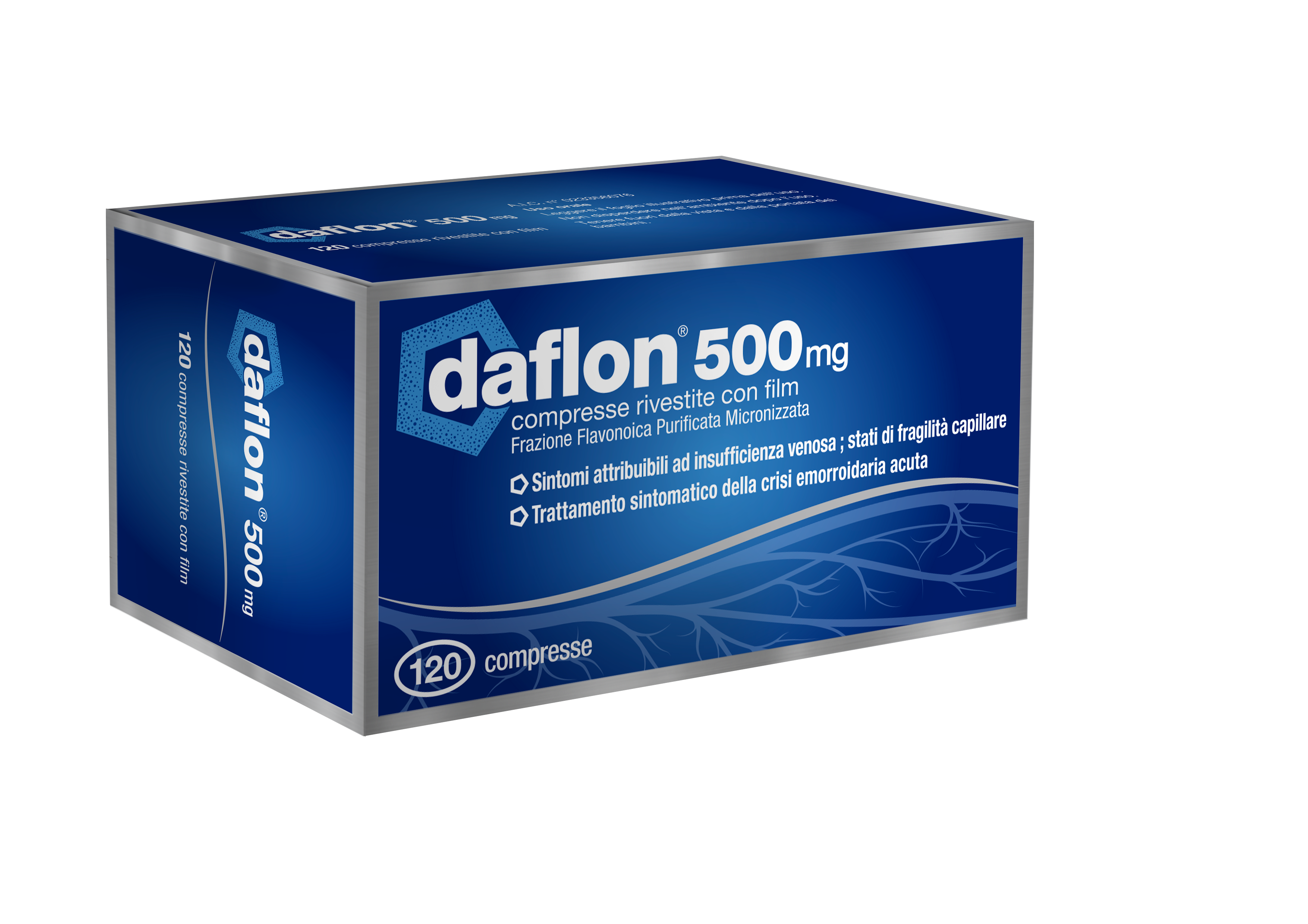 DAFLON*120CPR RIV 500MG - Parafarmacia Mostacciano