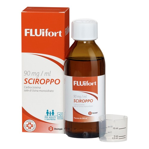 FLUIFORT*SCIR 200ML 90MG/ML+MI - Parafarmacia Mostacciano