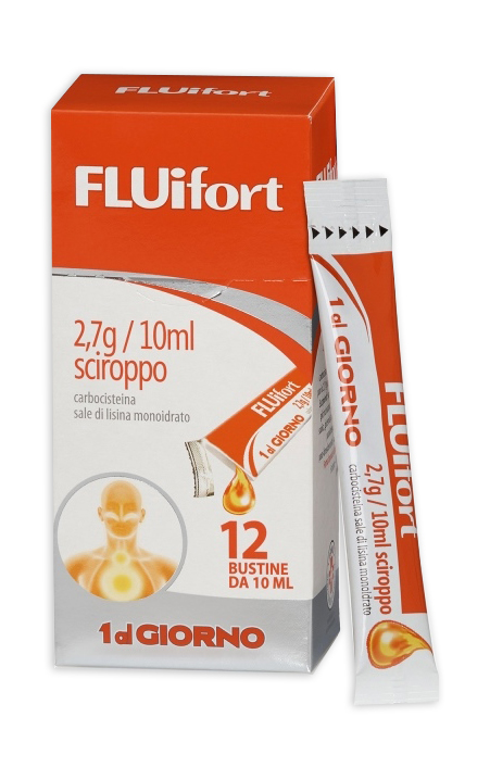 FLUIFORT*SCIR 12BUST 2,7G/10ML - Parafarmacia Mostacciano