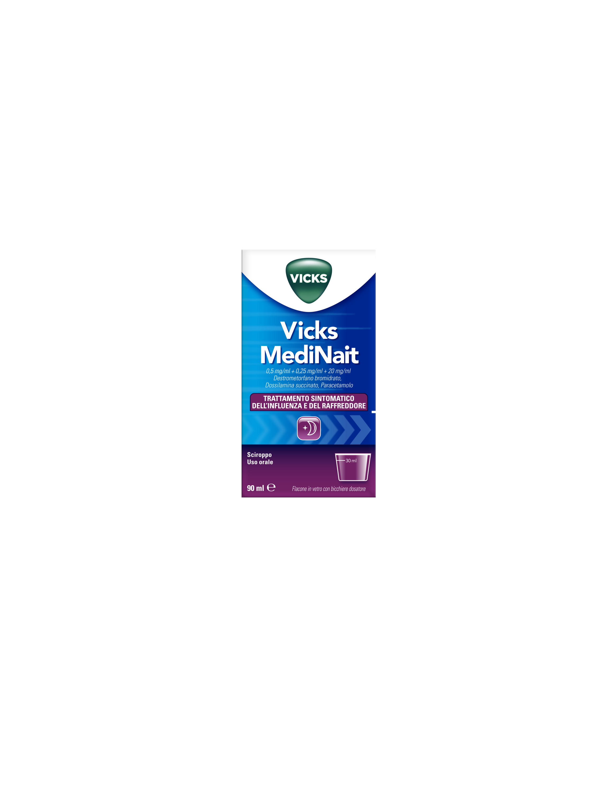 VICKS MEDINAIT*SCIR 90ML - Parafarmacia Mostacciano