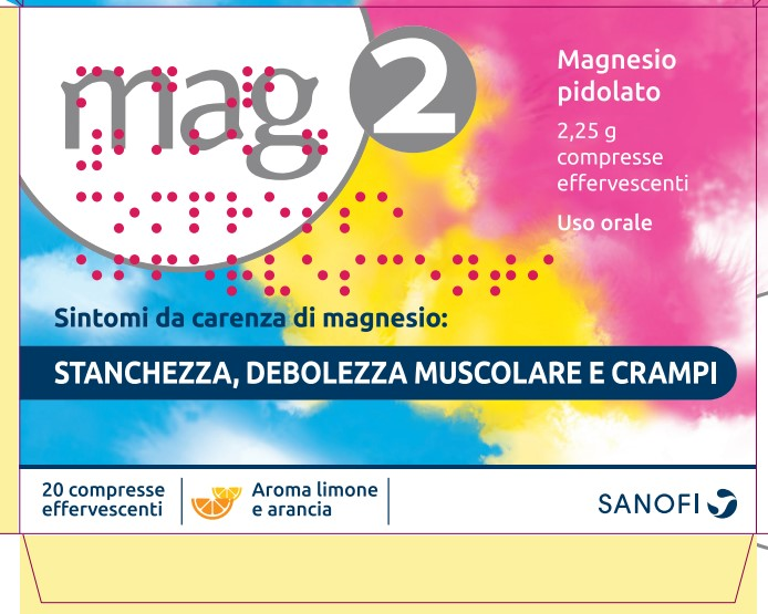MAG 2*20CPR EFF 2,25G - Parafarmacia Mostacciano