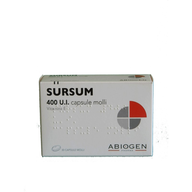 SURSUM*30CPS MOLLI 400UI - Parafarmacia Mostacciano