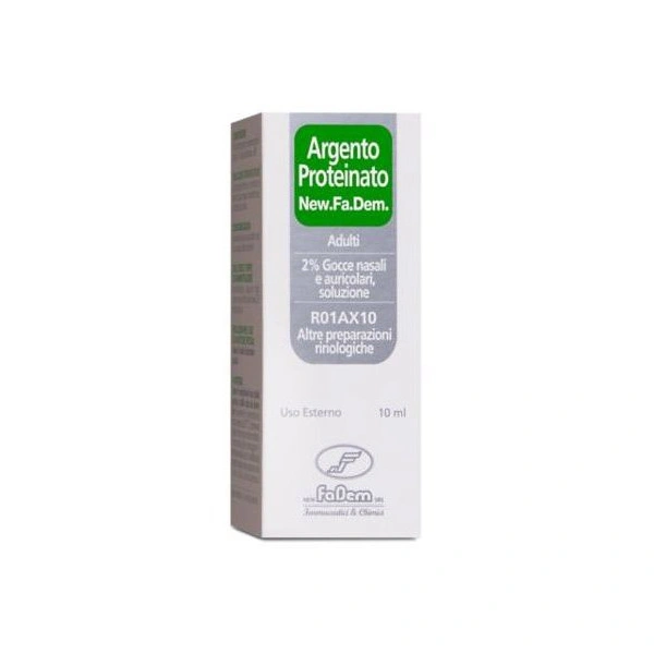 ARGENTO PROTEINATO*2% 10ML - Parafarmacia Mostacciano
