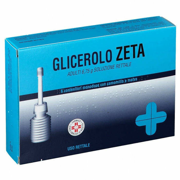 GLICEROLO ZETA*6CONT 6,75G CAM - Parafarmacia Mostacciano