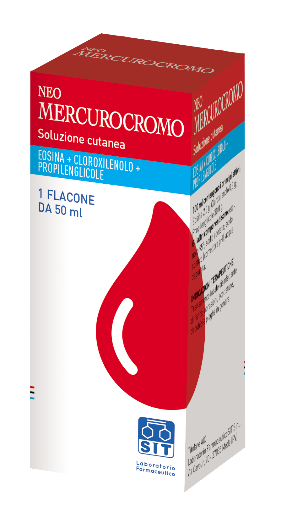 NEOMERCUROCROMO*SOLUZ FL 50ML - Parafarmacia Mostacciano