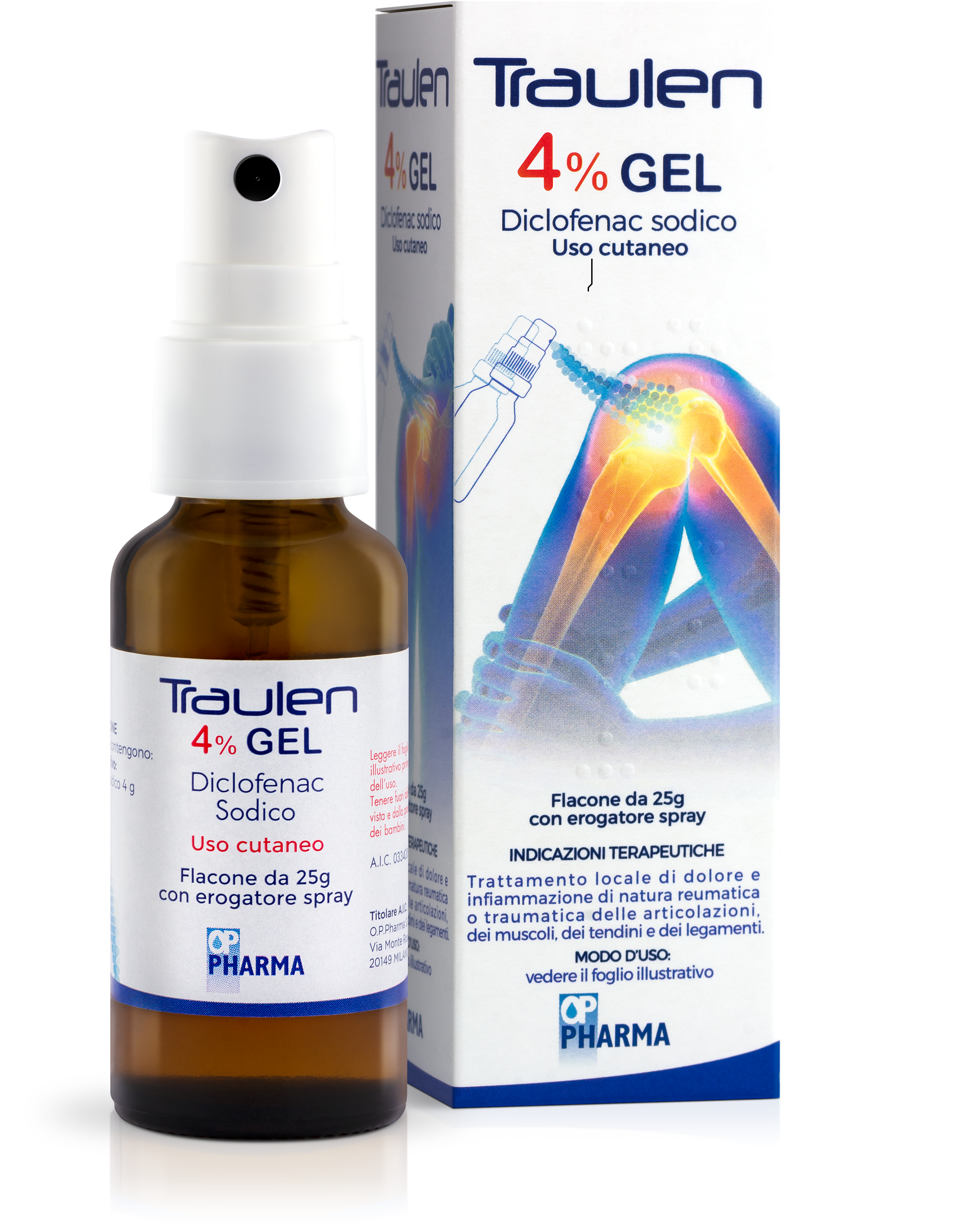 TRAULEN*GEL FL 25G 4% C/EROG - Parafarmacia Mostacciano