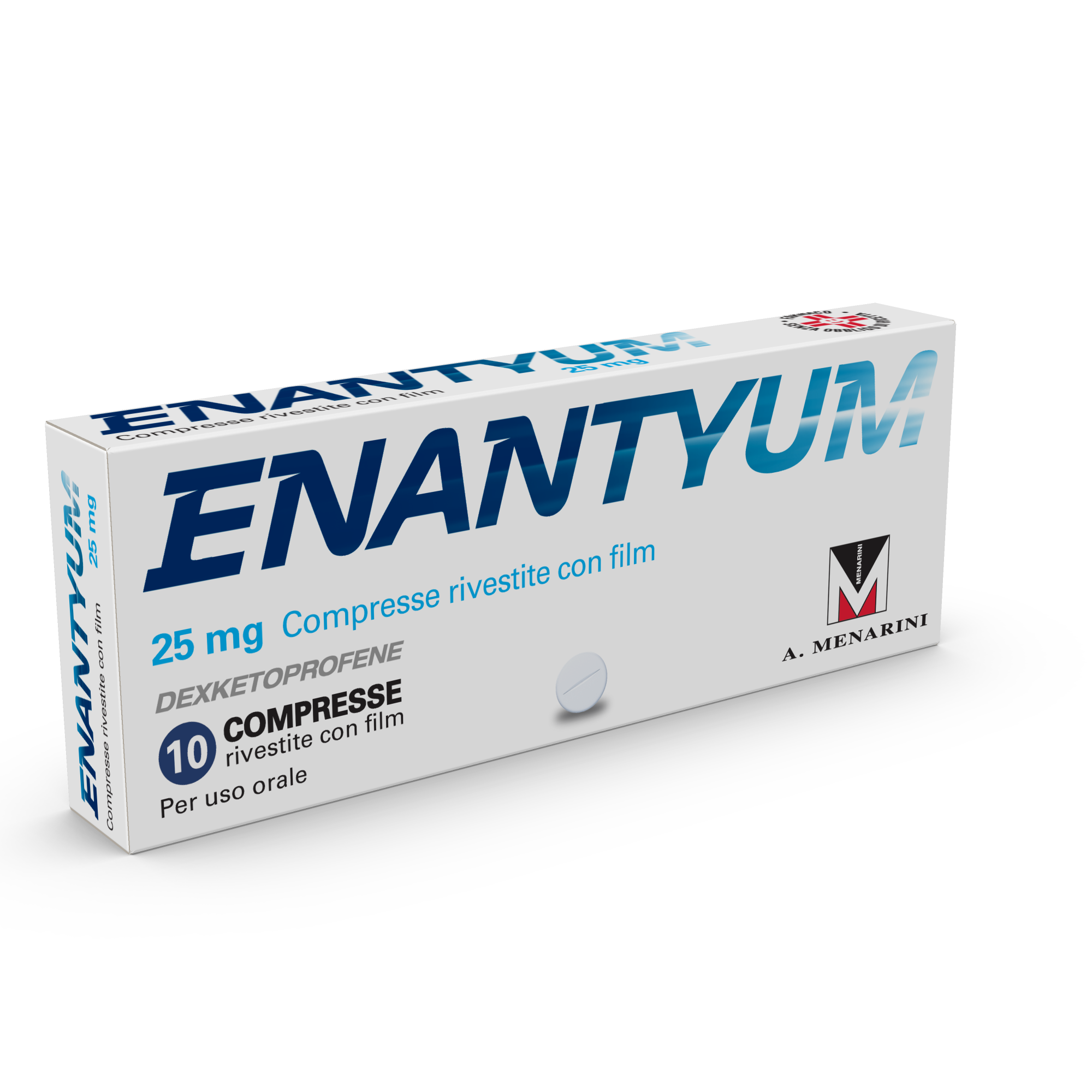 ENANTYUM*10CPR RIV 25MG - Parafarmacia Mostacciano
