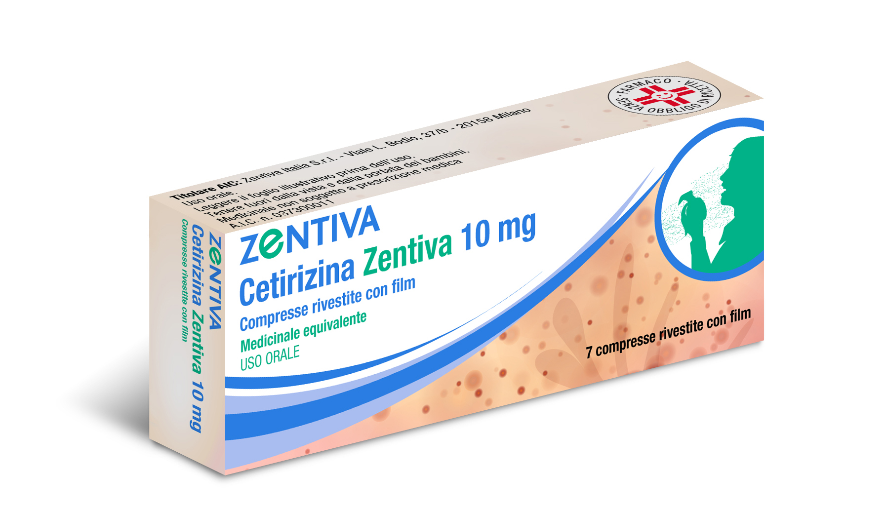 CETIRIZINA ZENT*7CPR RIV 10MG - Parafarmacia Mostacciano