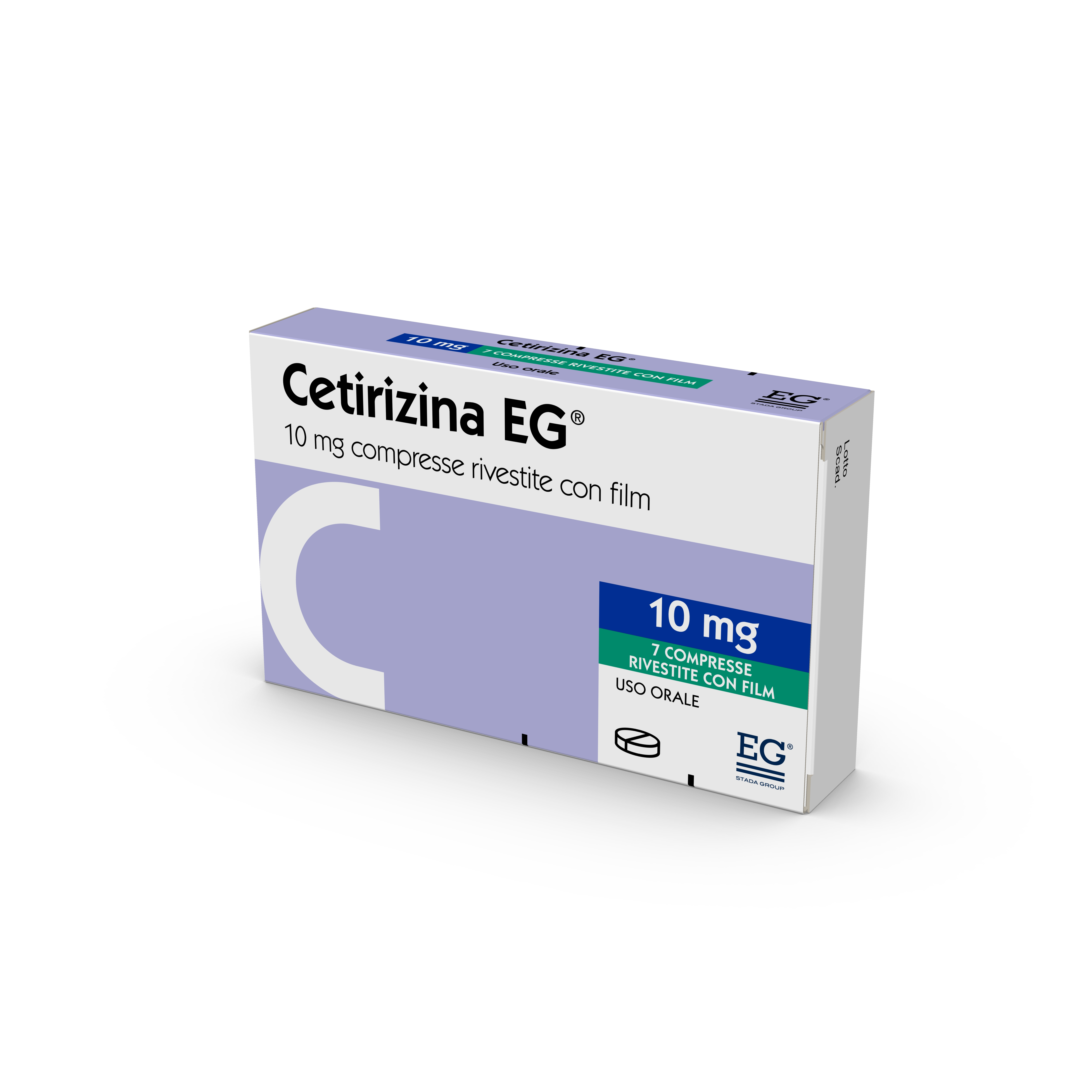 CETIRIZINA EG*7CPR RIV 10MG - Parafarmacia Mostacciano