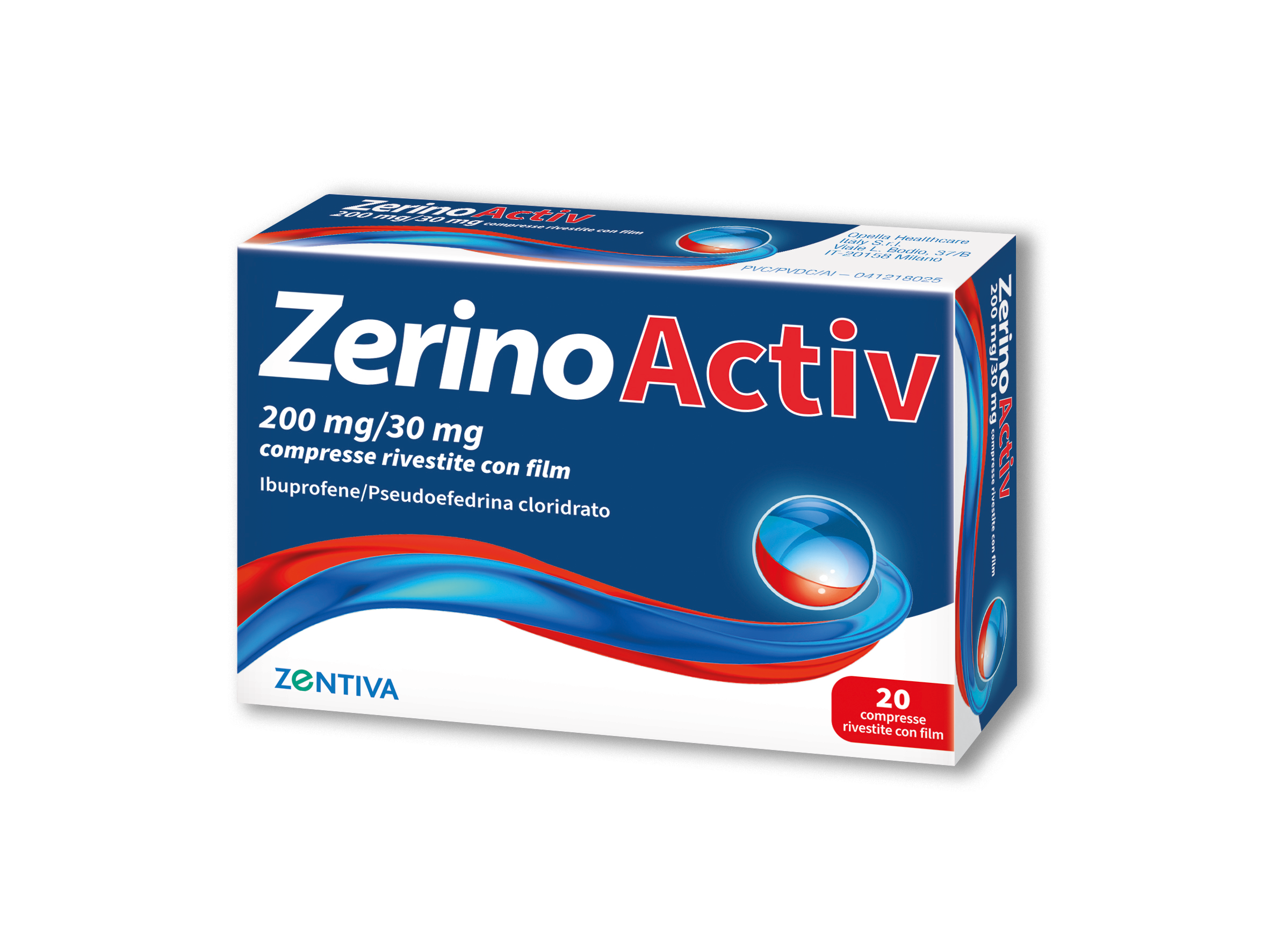 ZERINOACTIV*20CPR 200MG+30MG - Parafarmacia Mostacciano