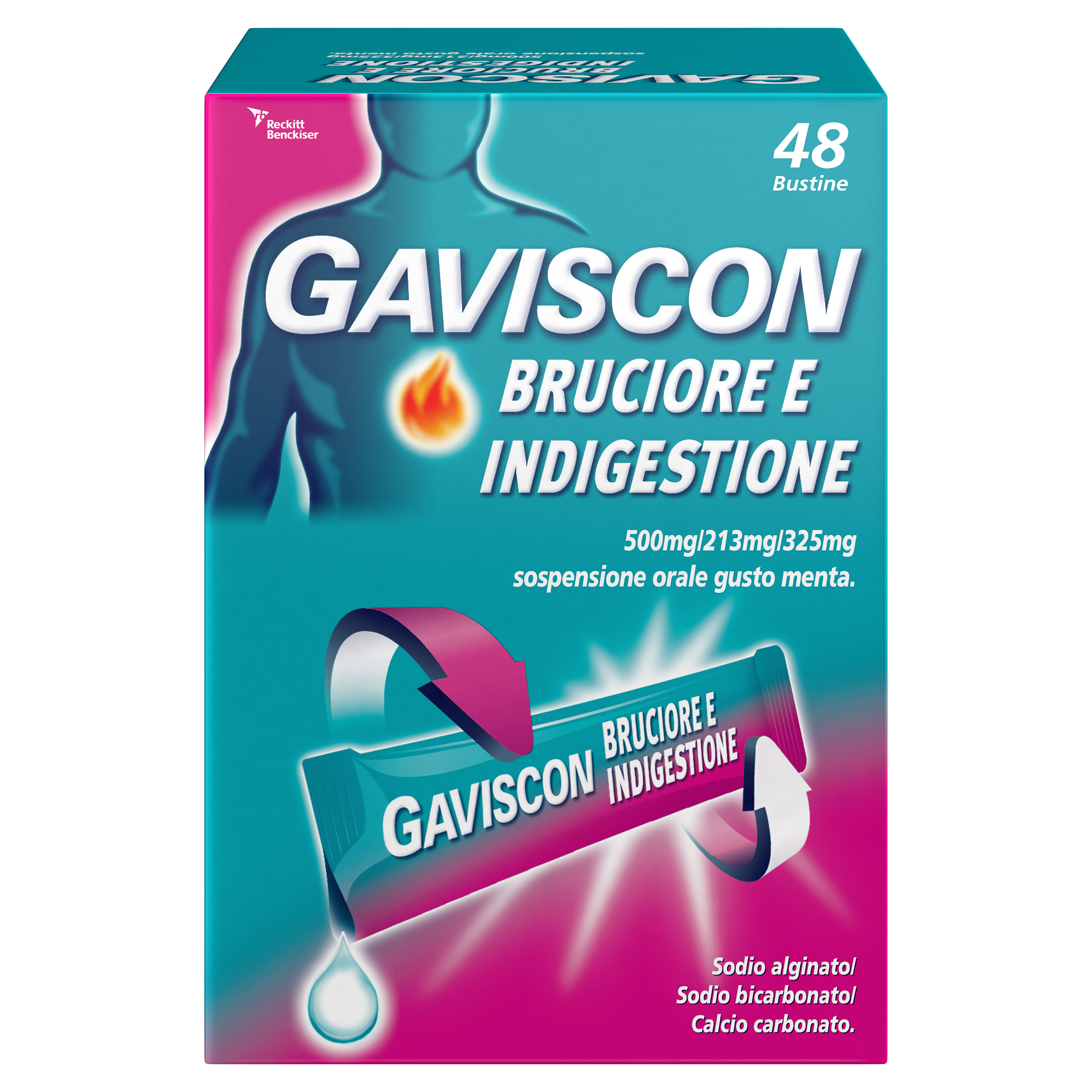 GAVISCON BRUCIORE E INDIG*48BS - Parafarmacia Mostacciano