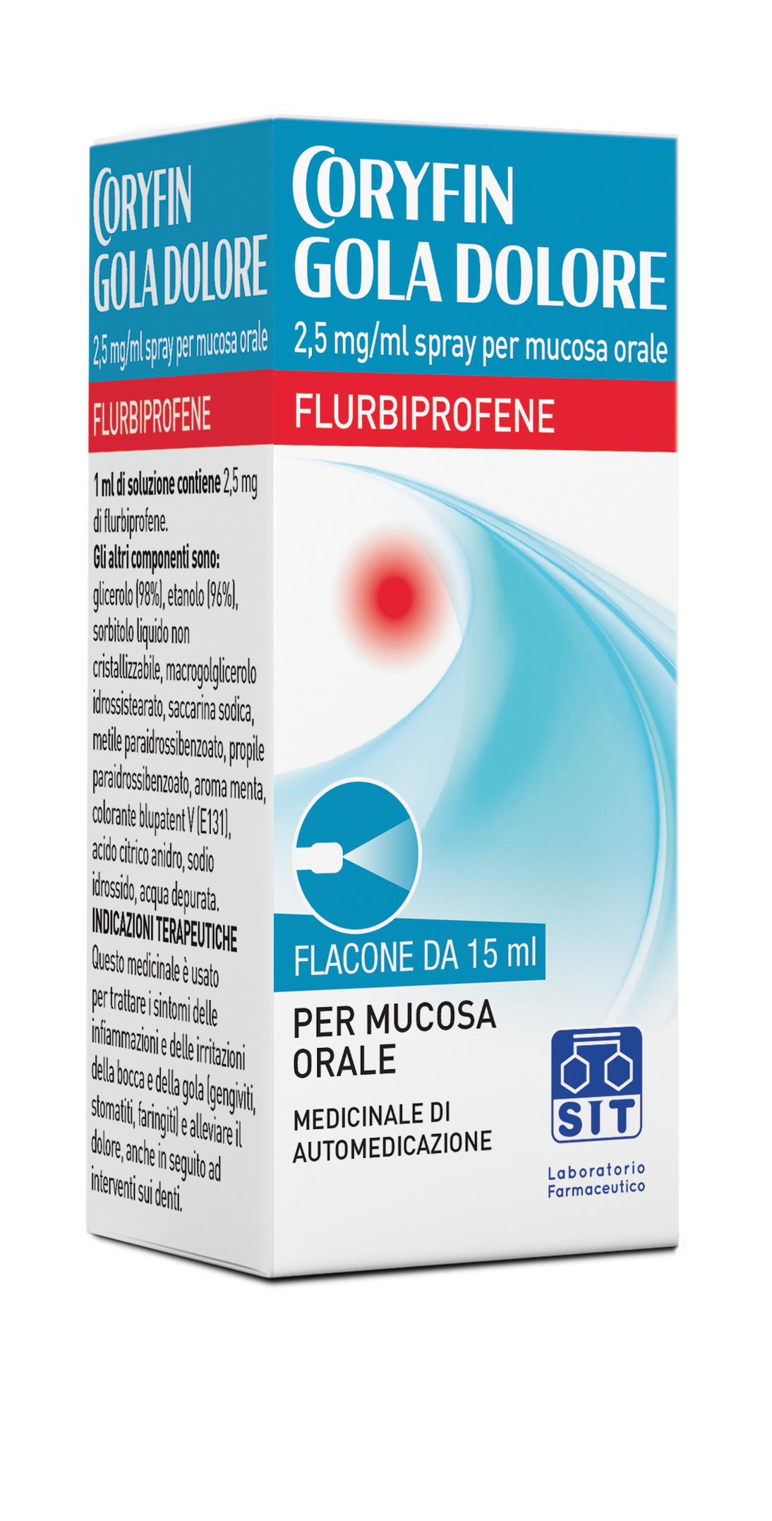 CORYFIN GOLA DOLORE*SPRAY 15ML - Parafarmacia Mostacciano