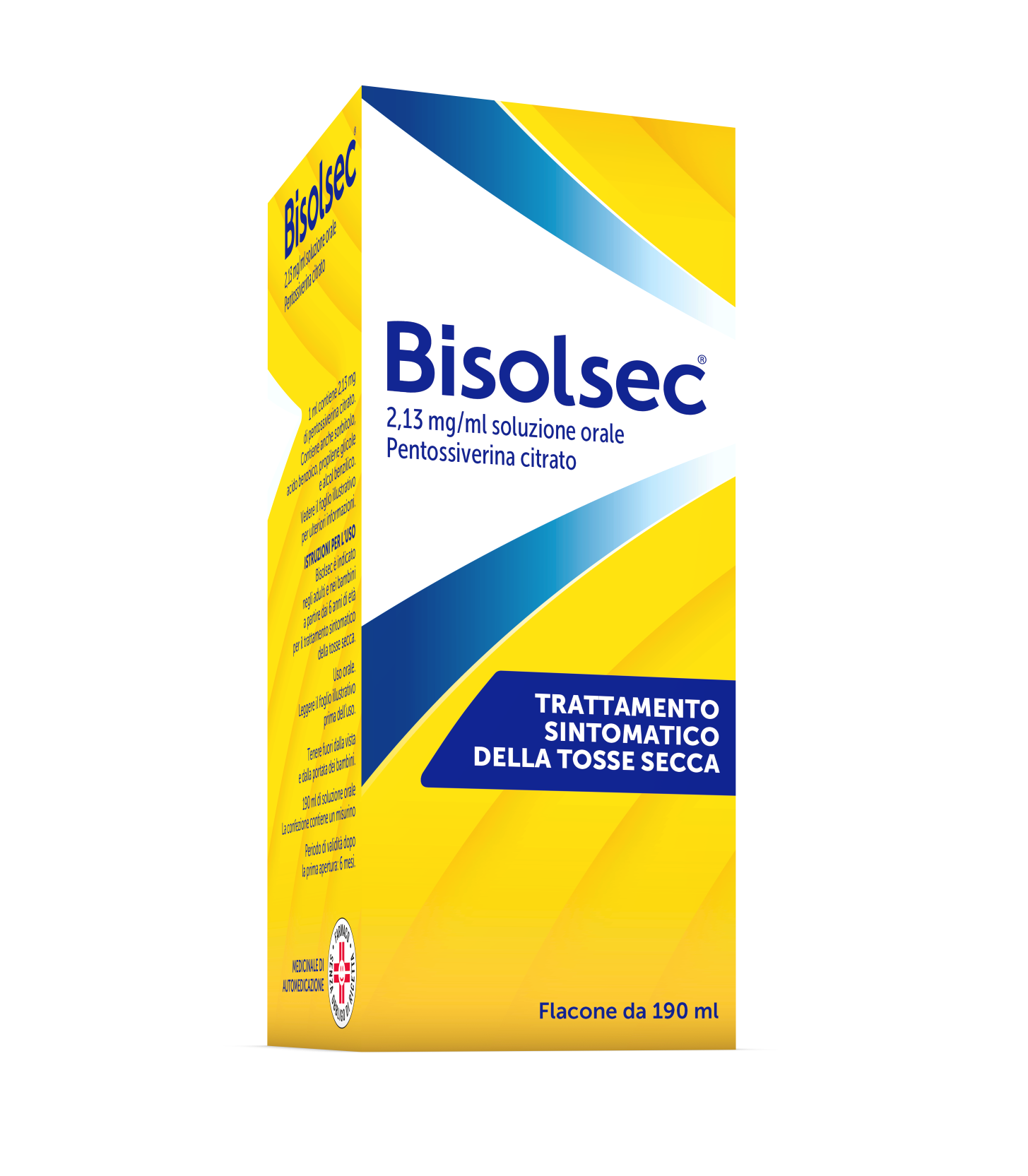 BISOLSEC*OS FL 190ML 2,13MG/ML - Parafarmacia Mostacciano