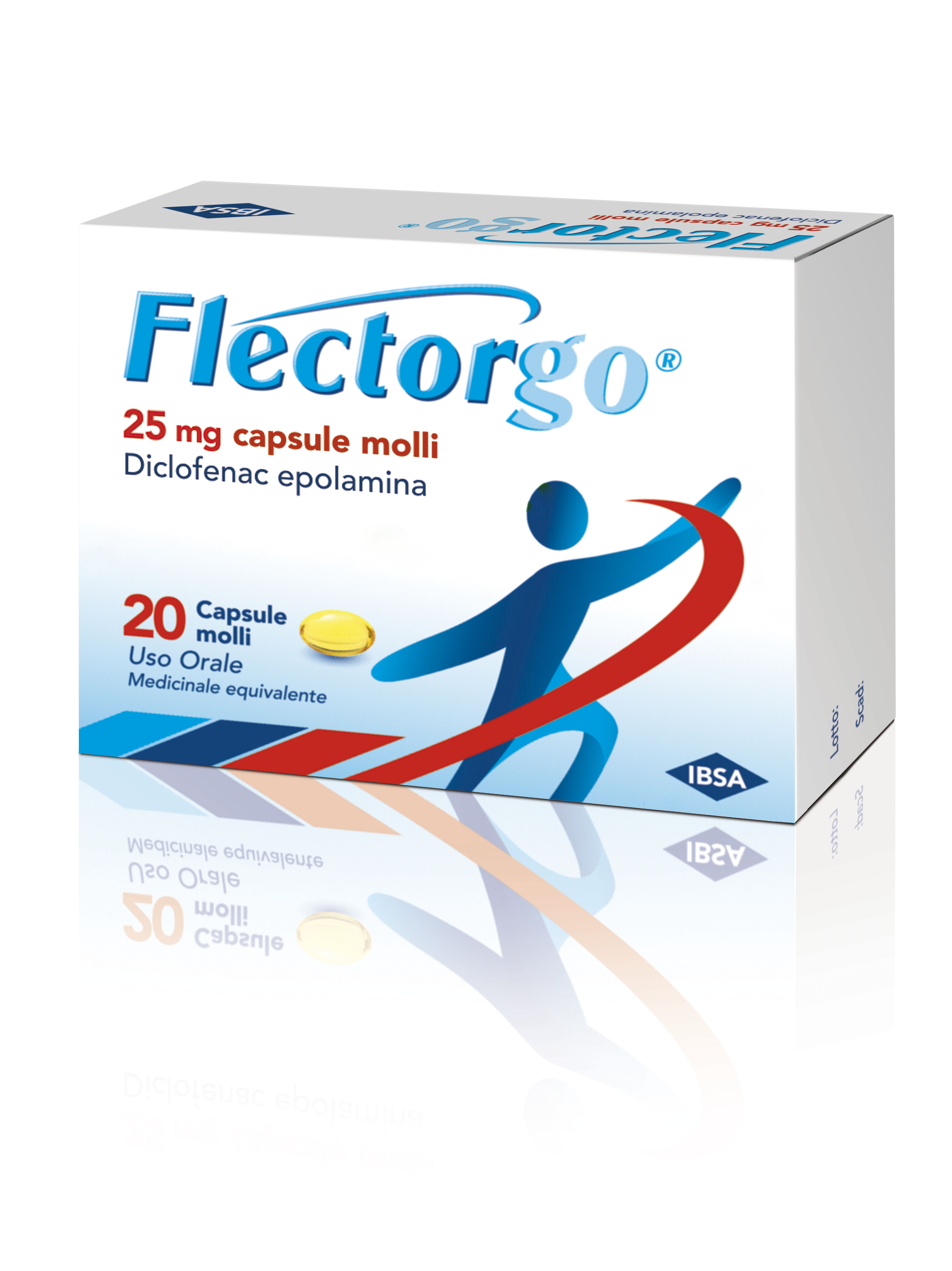 FLECTORGO*20CPS 25MG - Parafarmacia Mostacciano