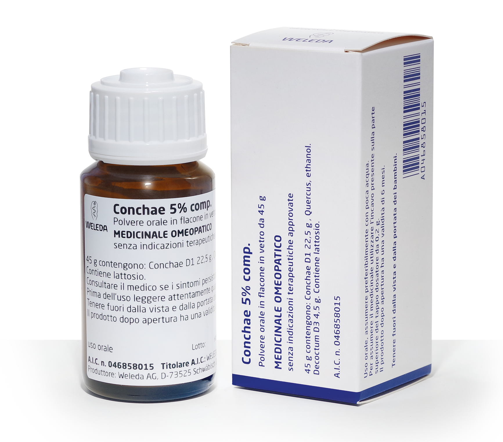 CONCHAE 5% COMP*OS POLV 45G - Parafarmacia Mostacciano