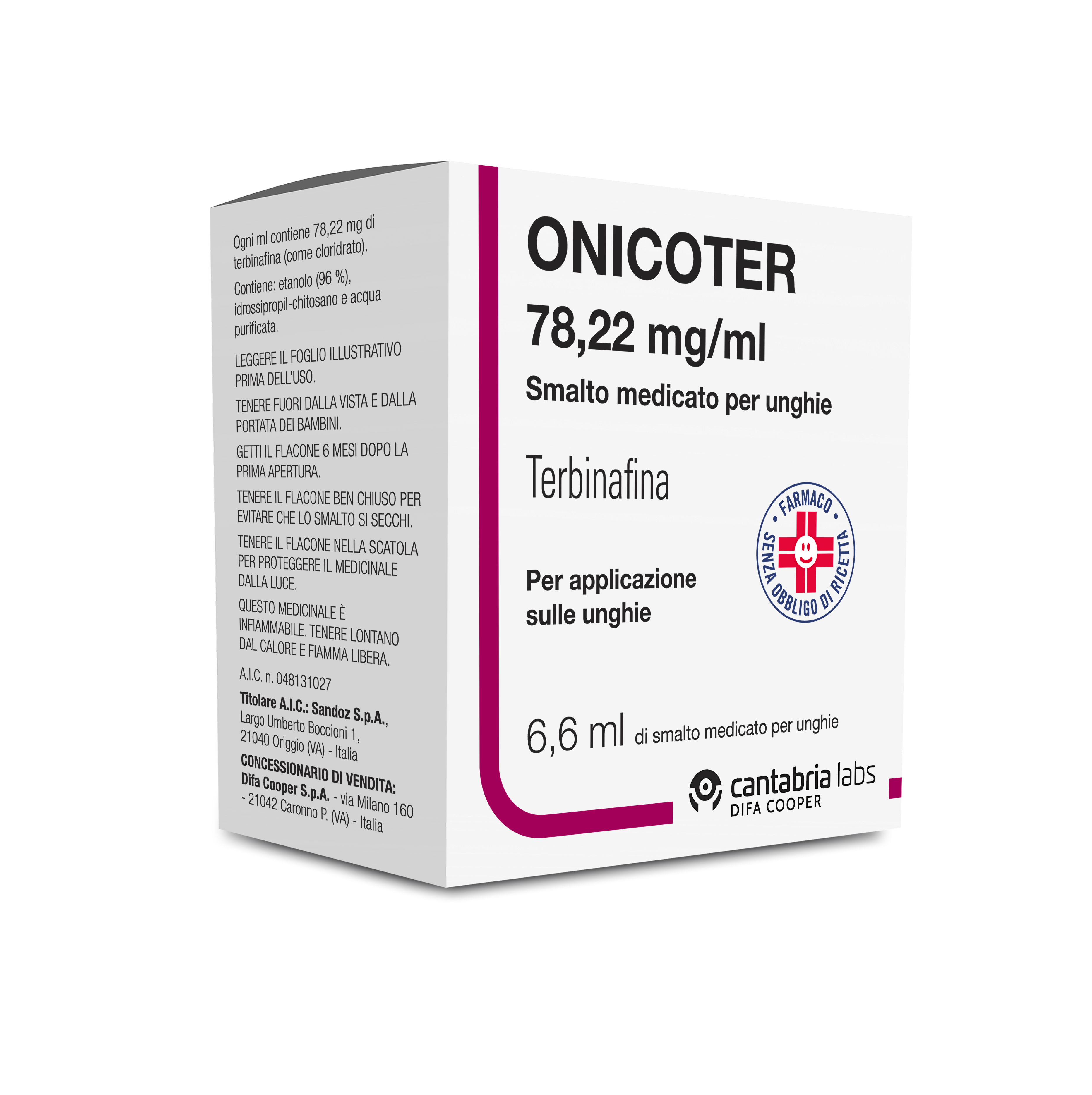 ONICOTER*SMALTO MED 1FL 6,6ML - Parafarmacia Mostacciano