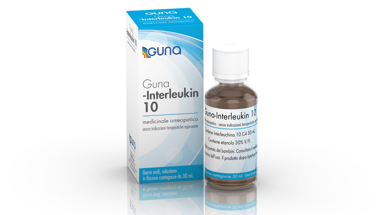 GUNA INTERLEUKIN 10*C4 GTT30ML - Parafarmacia Mostacciano