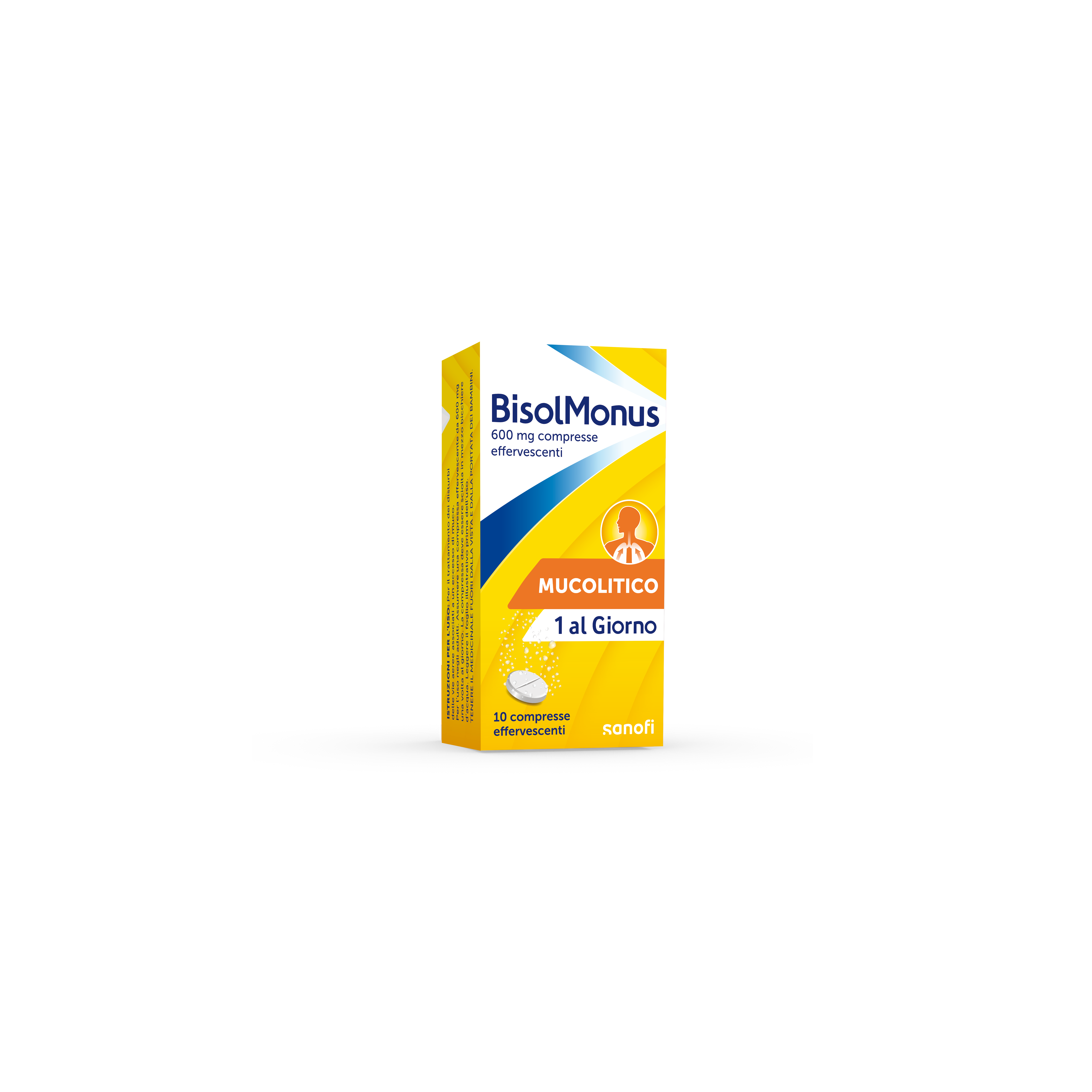 BISOLMONUS*10CPR EFF 600MG - Parafarmacia Mostacciano