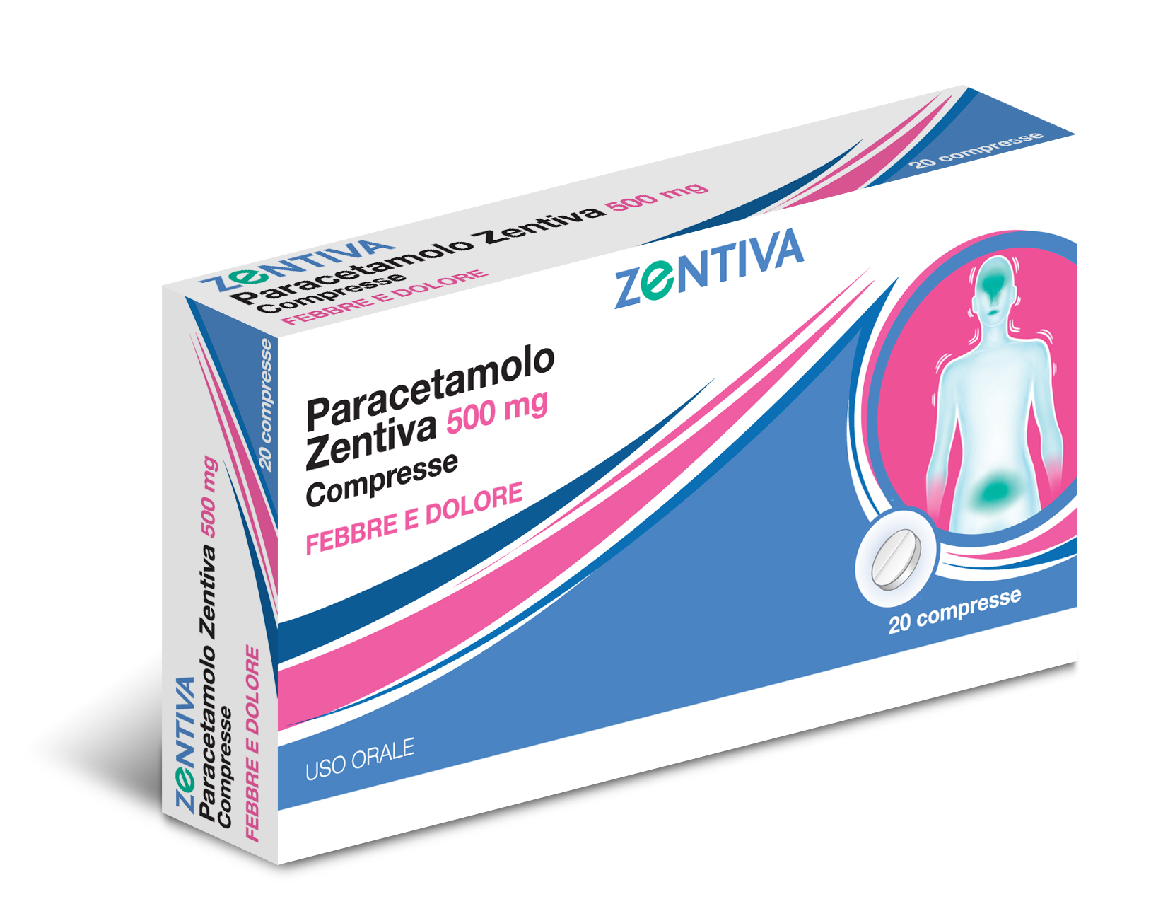 PARACETAMOLO ZEN*20CPR 500MG - Parafarmacia Mostacciano