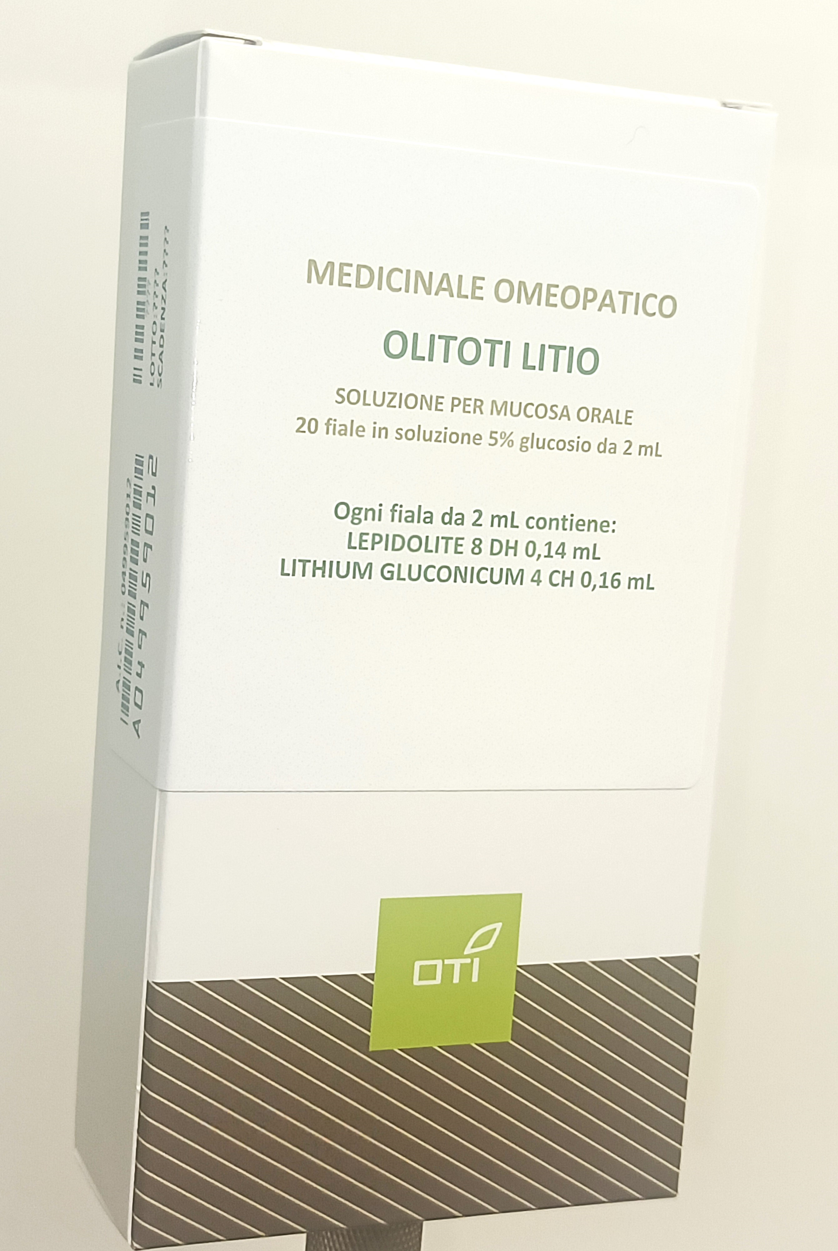 OLITOTI LITIO*OS 20F 5% 2ML - Parafarmacia Mostacciano