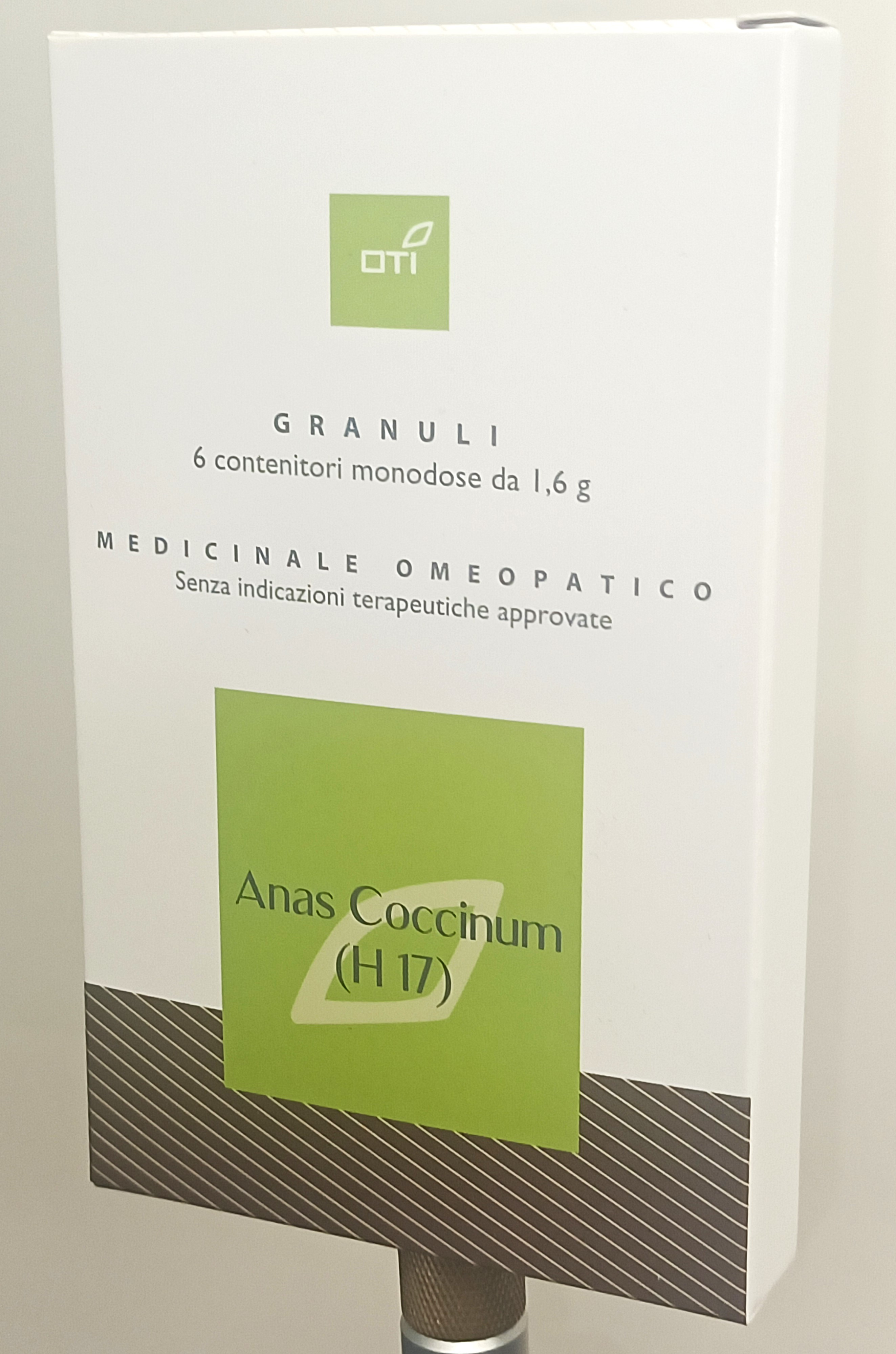 ANAS COCCINUM H17*6 MONOD 1,6G - Parafarmacia Mostacciano