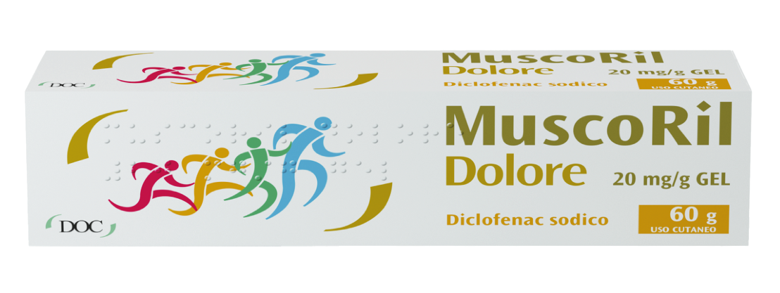 MUSCORIL DOLORE*GEL 60G 20MG/G - Parafarmacia Mostacciano