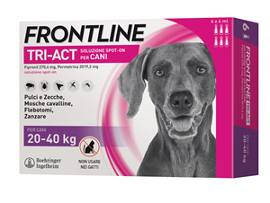 FRONTLINE TRI-ACT*6PIP 20-40KG - Parafarmacia Mostacciano