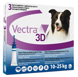 VECTRA 3D*3PIP 10-25KG BLU - Parafarmacia Mostacciano
