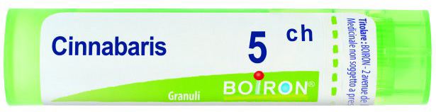CINNABARIS 5 CH GRANULI - Parafarmacia Mostacciano