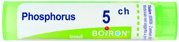 PHOSPHORUS 5 CH GRANULI - Parafarmacia Mostacciano