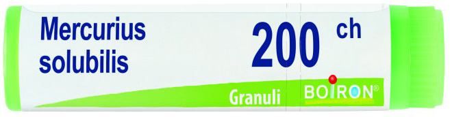 MERCURIUS SOLUBILIS 200 CH GLOBULI - Parafarmacia Mostacciano