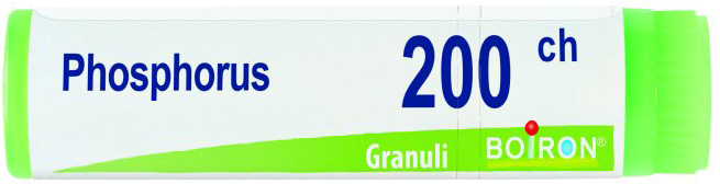 PHOSPHORUS 200 CH GLOBULI - Parafarmacia Mostacciano
