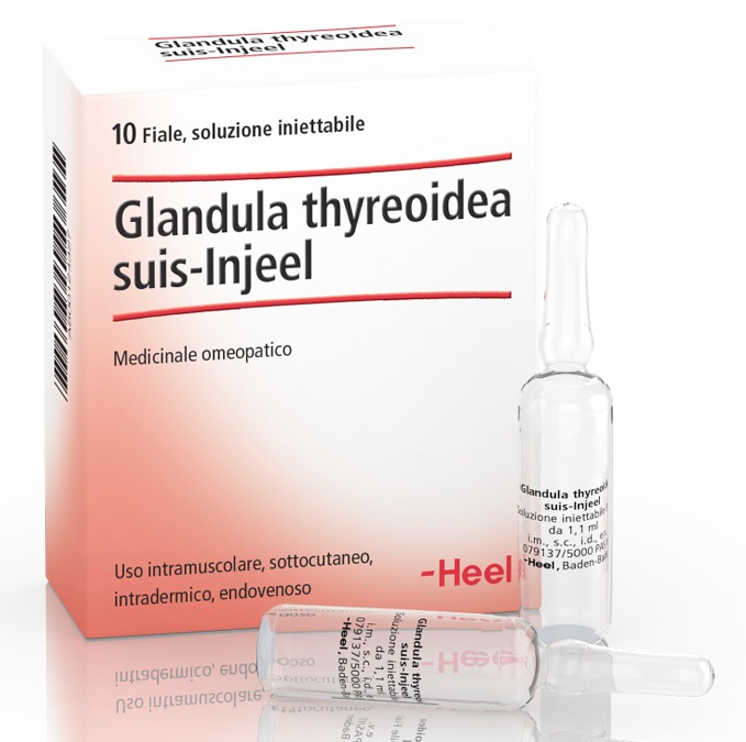 HEEL GLANDULA THYROIDEA SUIS INJEEL 10 FIALE - Parafarmacia Mostacciano