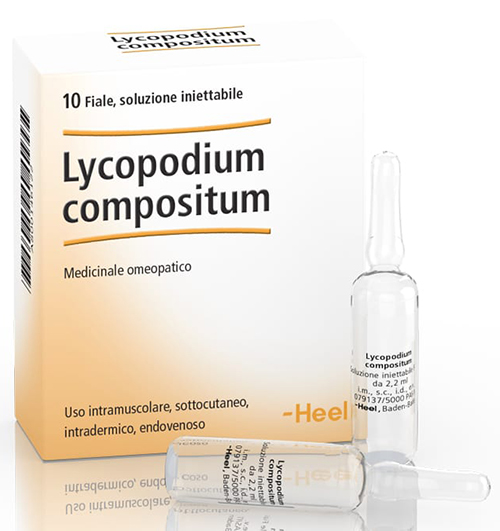 HEEL LYCOPODIUM COMPOSITUM 10 FIALE DA 2,2 ML L'UNA - Parafarmacia Mostacciano