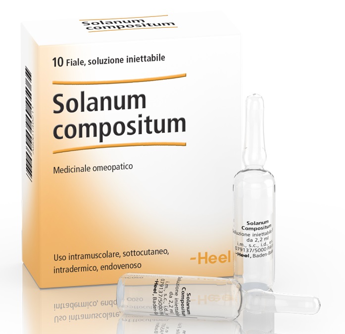HEEL SOLANUM COMPOSITUM 10 FIALE DA 2,2 ML L'UNA - Parafarmacia Mostacciano