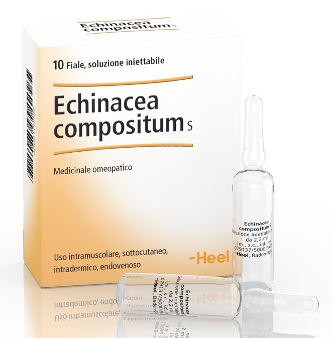 HEEL ECHINACEA COMPOSTA S 10 FIALE DA 2,2 ML L'UNA - Parafarmacia Mostacciano