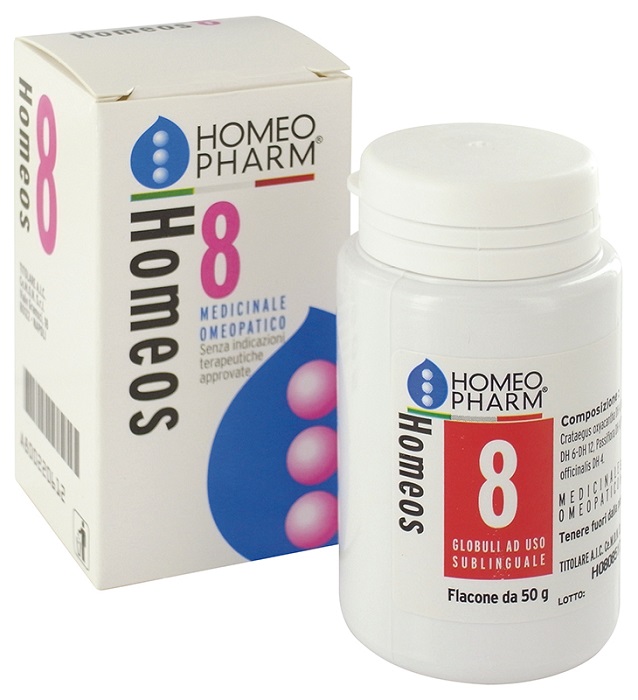 HOMEOS 8 GLOBULI - Parafarmacia Mostacciano