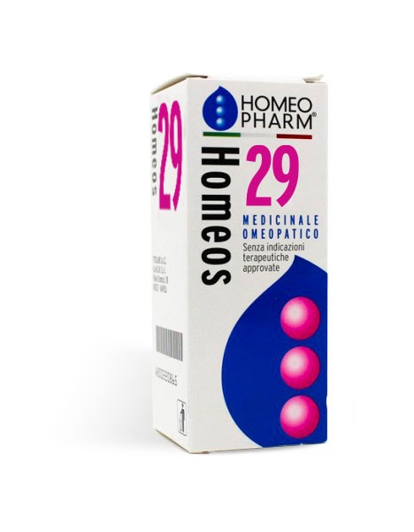 HOMEOS 29 GOCCE 50 ML - Parafarmacia Mostacciano