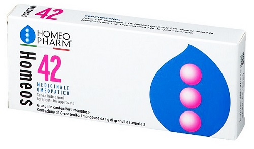 HOMEOS 42 GLOBULI - Parafarmacia Mostacciano
