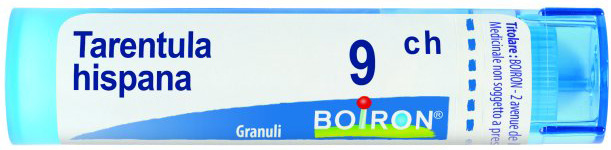 TARENTULA HISPANA 9CH GRANULI - Parafarmacia Mostacciano