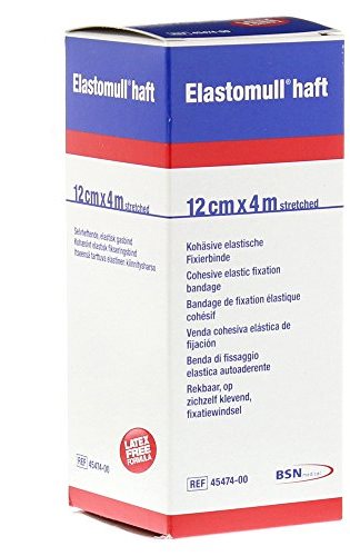 BENDA ELASTICA AUTOADESIVA ELASTOMULL HAFT COMPRESSIONE FORTE 12X400 CM - Parafarmacia Mostacciano