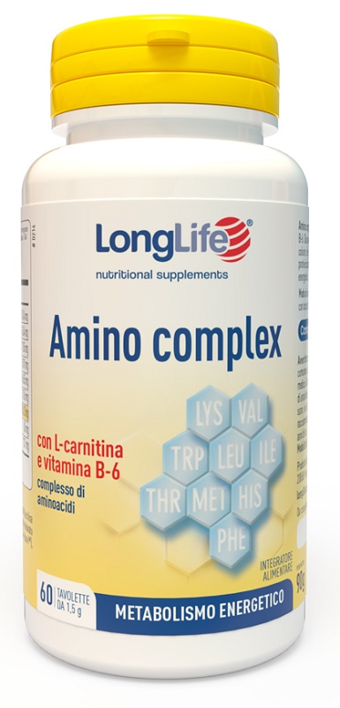 LONGLIFE AMINO COMPLEX 60 TAVOLETTE - Parafarmacia Mostacciano