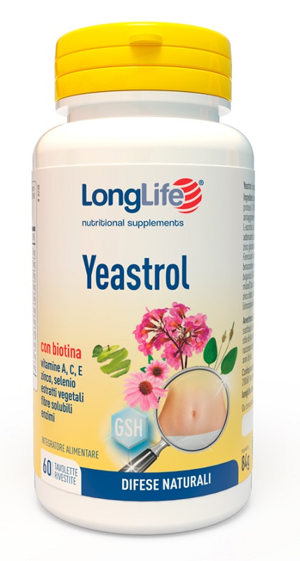 LONGLIFE YEASTROL 60 TAVOLETTE - Parafarmacia Mostacciano