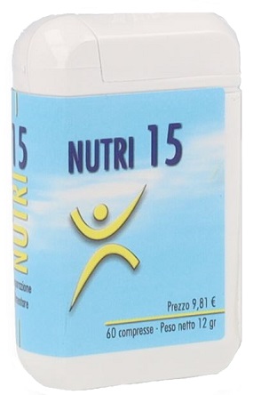 NUTRI 15 60 COMPRESSE - Parafarmacia Mostacciano