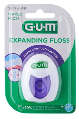 GUM EXPANDING FLOSS FILO 30 M - Parafarmacia Mostacciano