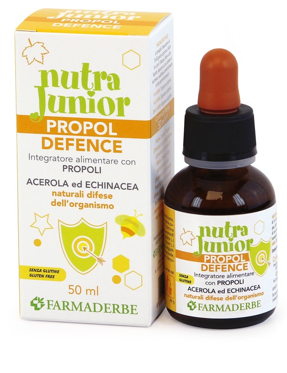 NUTRA JUNIOR PROPOLDEFENS GOCCE 50 ML - Parafarmacia Mostacciano